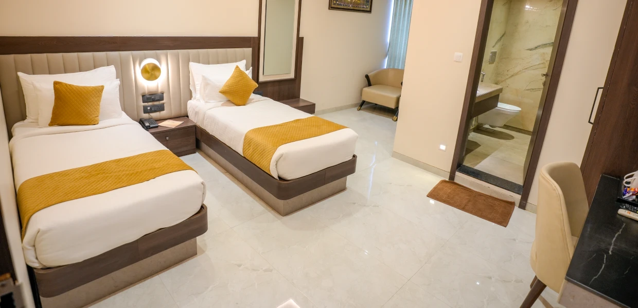 Deluxe Twin Room in Sagwara